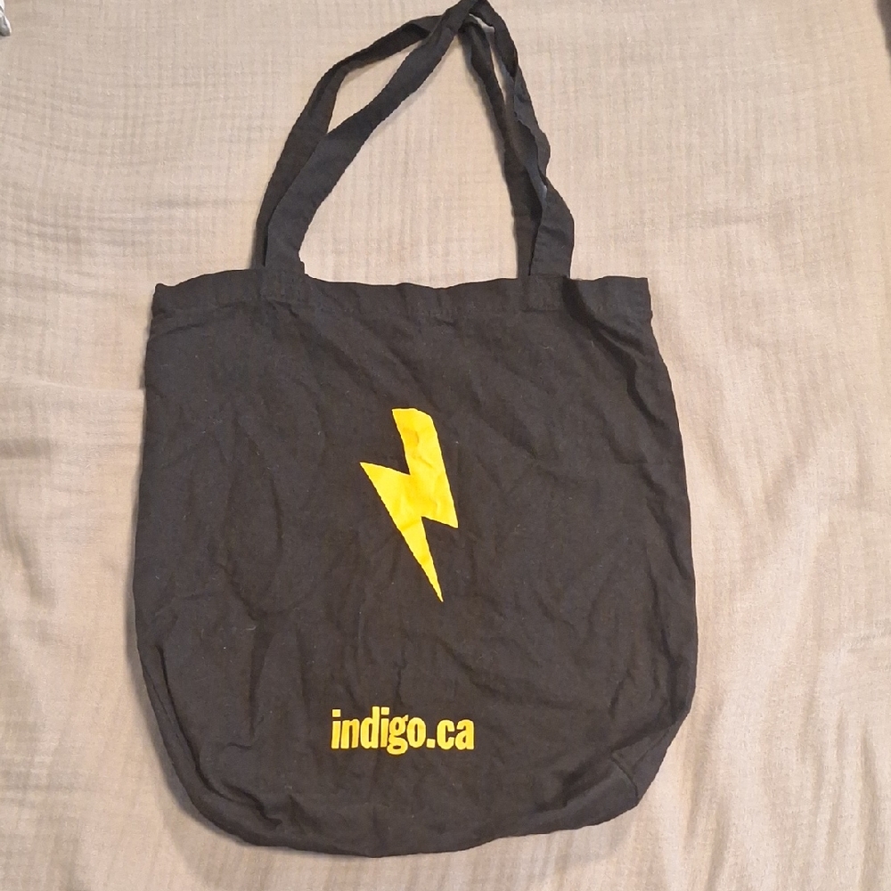 NWOT Rare Official Black Harry Potter Tote Bag - Picture 2 of 2